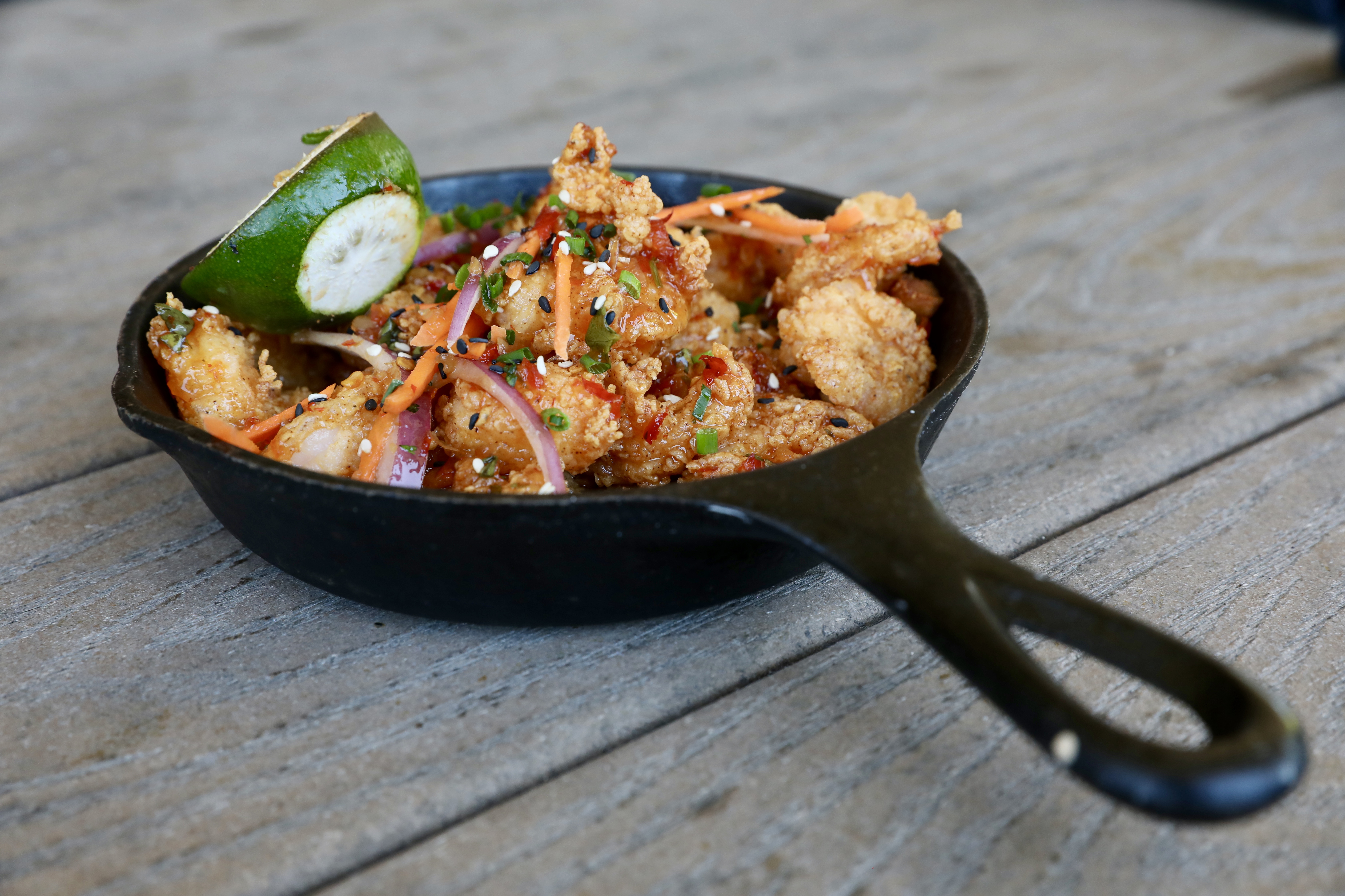Crispy shrimp